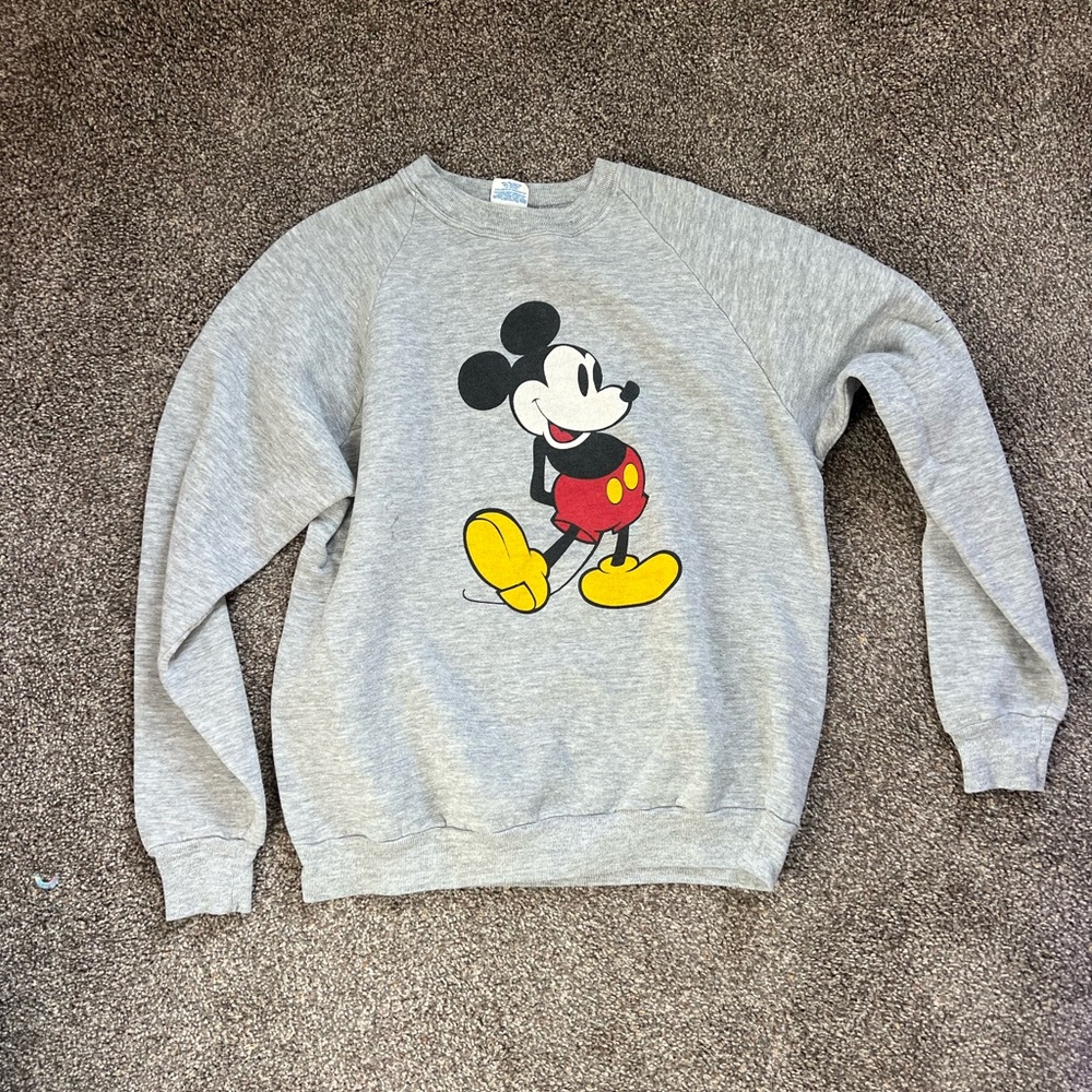 Vintage Mickey Mouse crew neck sweatshirt size x large